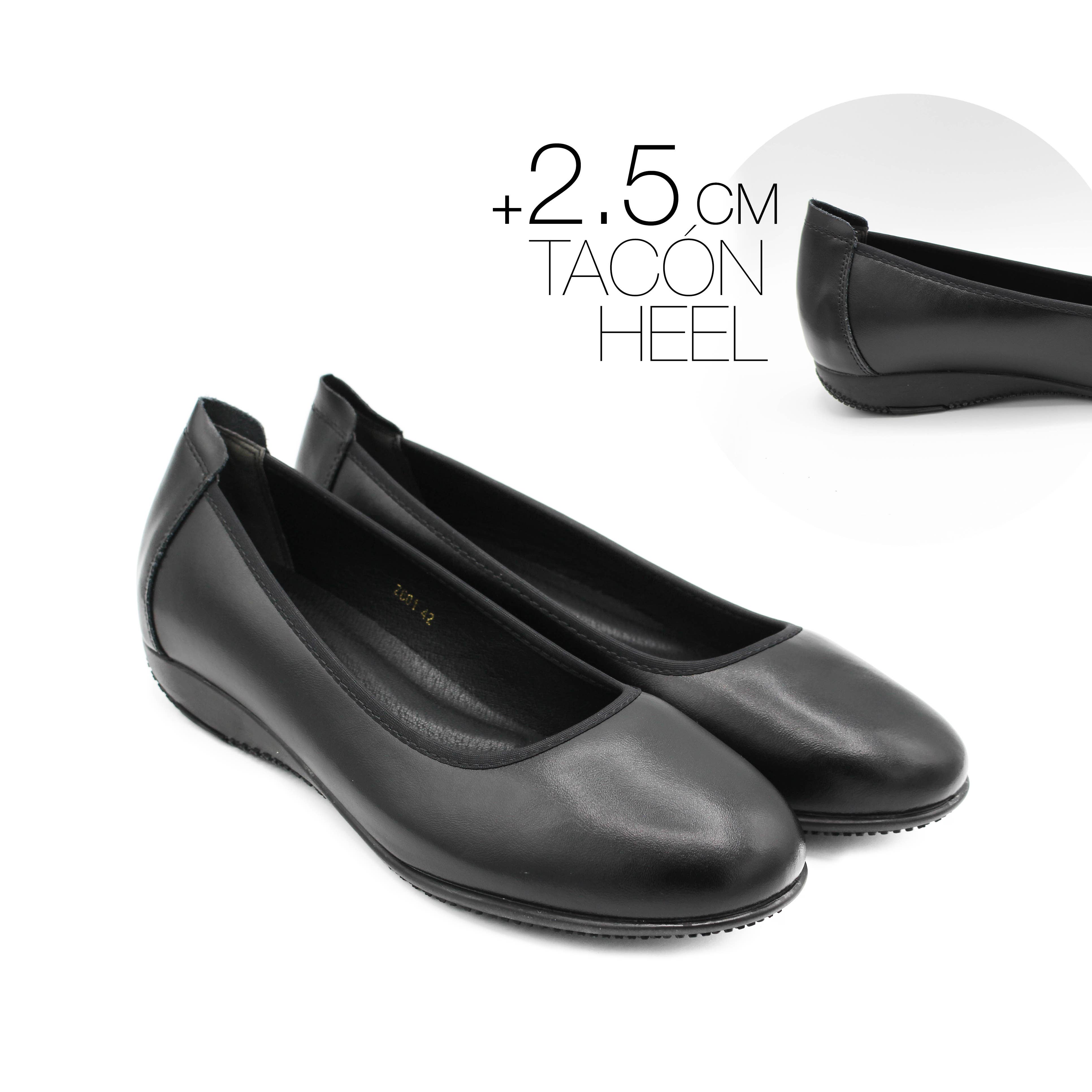 Black Zerimar Women’s Ballet Flats: Elegant,Lightweight,2.5cm Heel for wholesale on Faire1