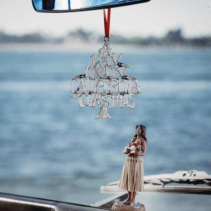 House of Morgan Pewter - Wholesale Ornament - Custom Christmas Ornament - A Very Merry Hometown Design2