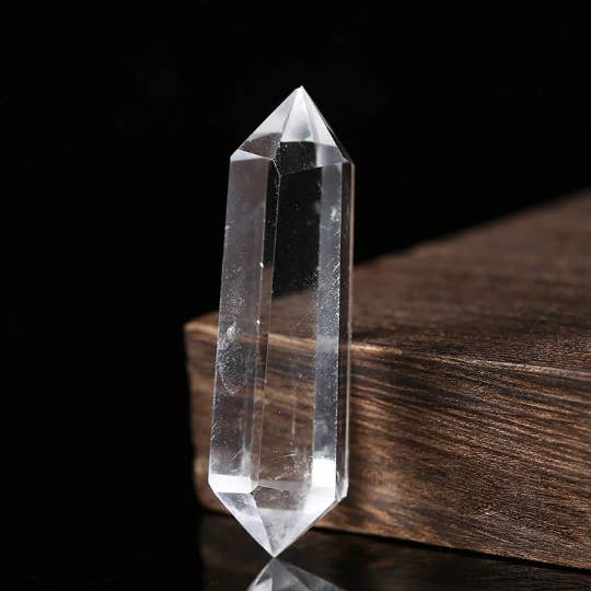 Moon Rituals - Wholesale Spiritual stone/crystal - Unlock Your Potential with the Radiant Clear Quartz Tower Double Terminated - Healing & Christmas Crystal Gift
