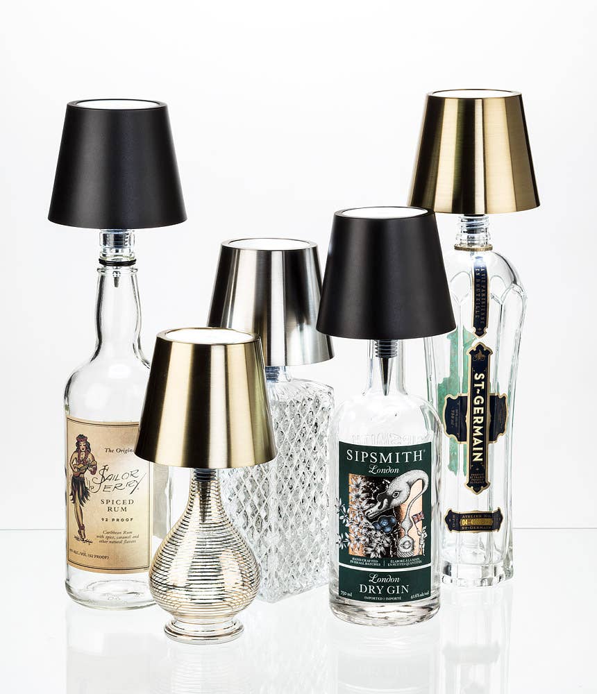 Abbott - Wholesale Accent/Desk Lamp - Classic Shade LED Bottle Stopper Light-5"H15