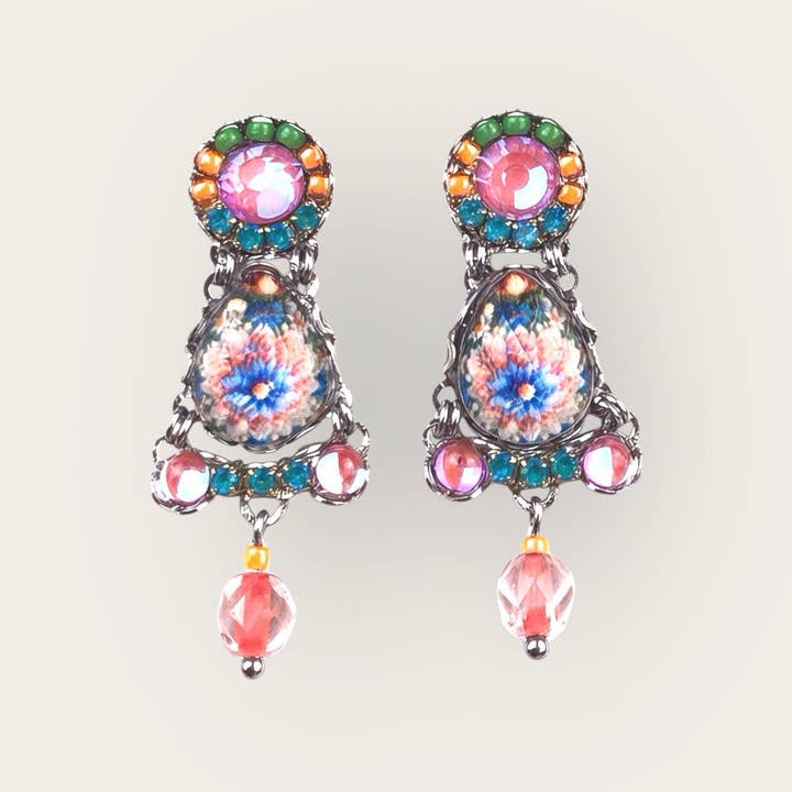 Boucles d'oreilles en cristal PROMESA pour la vente par melizijewelry