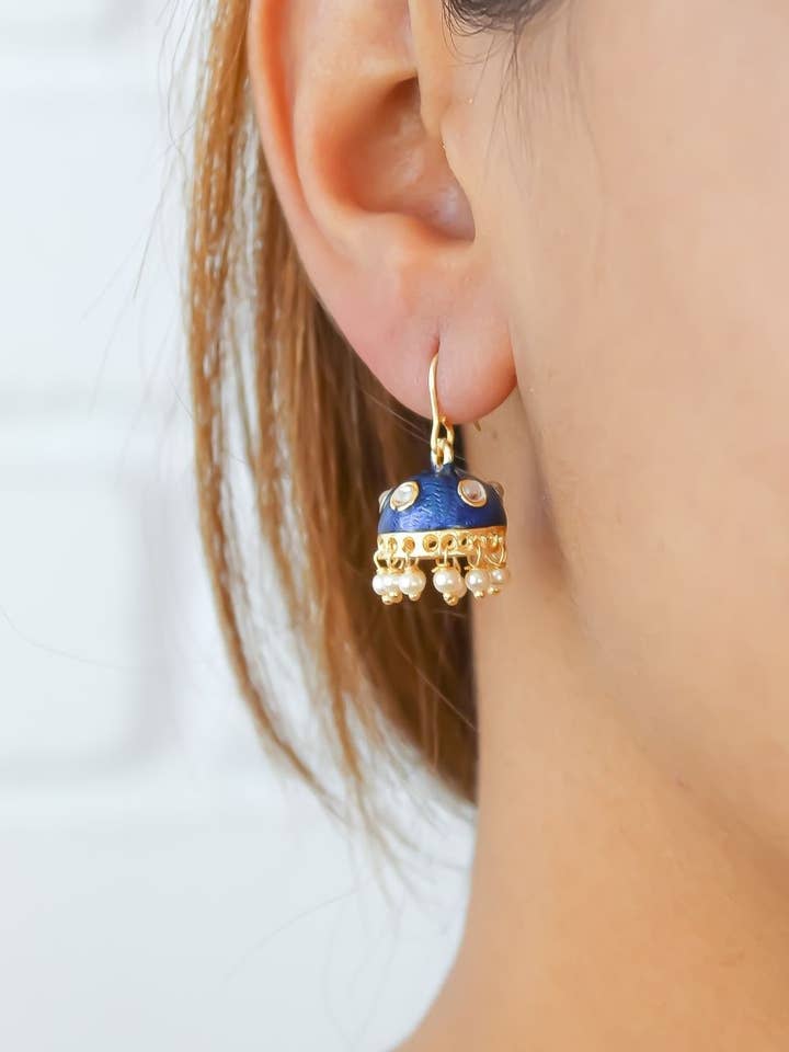 Brincos Tinker Bell Pintados à Mão por atacado de Be Sunset