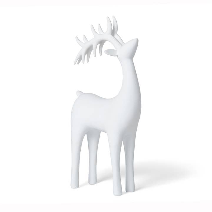 Park Hill Collection Nordic White Deer, Large for wholesale by Park Hill Collection