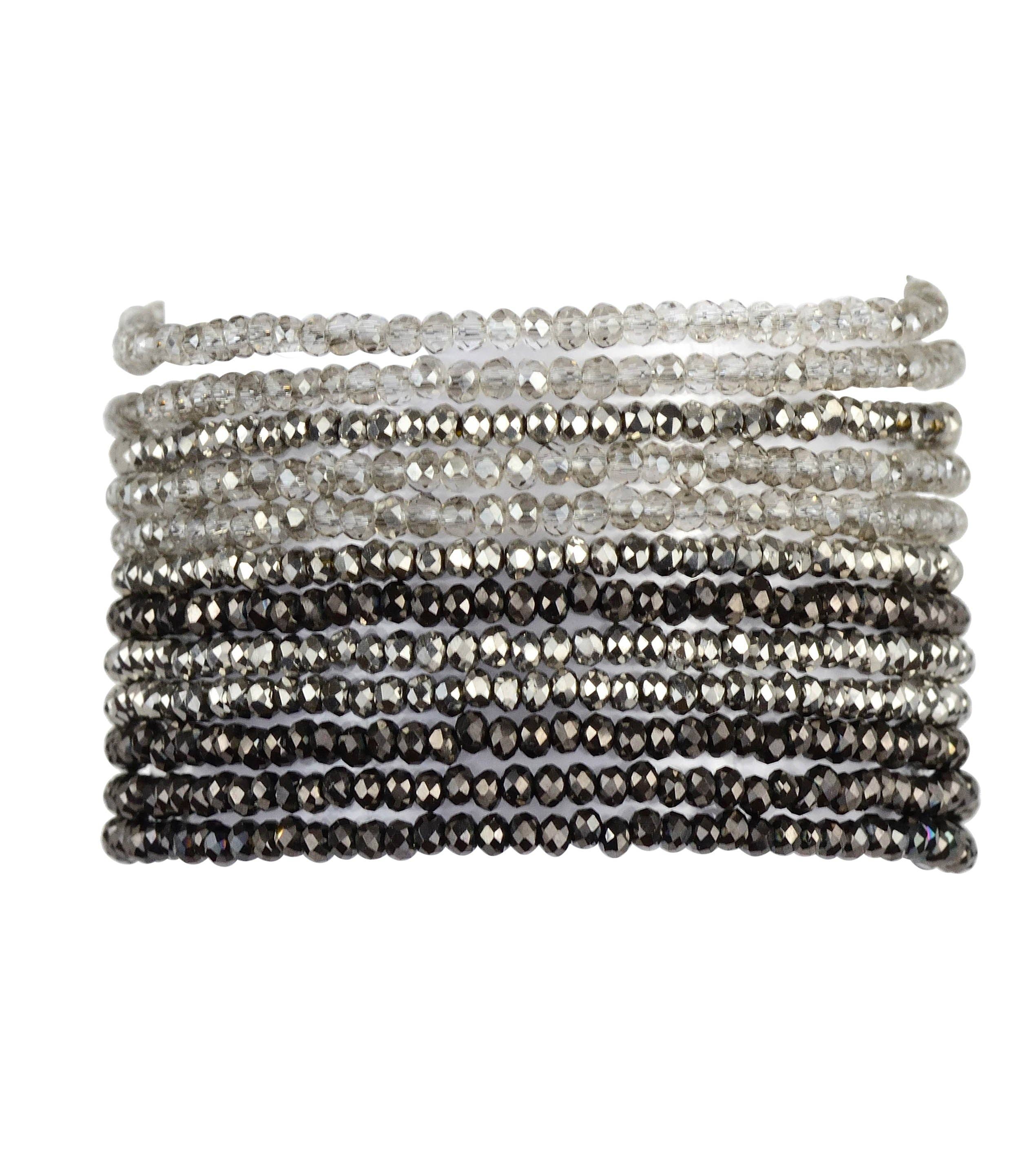 MILLIANNA - Wholesale Cuff Bracelet - Micro Cuff Ombre 1"5