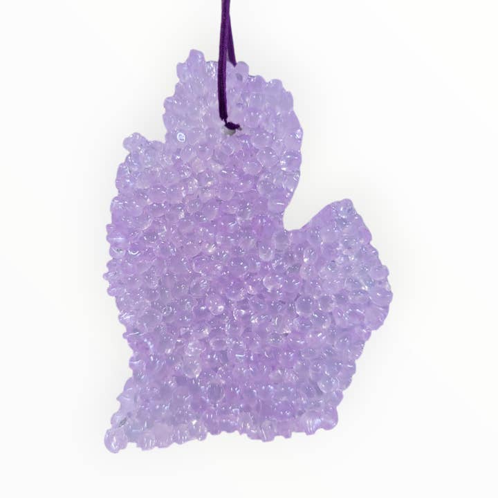 Lavender - Michigan Mitten Air Freshener for wholesale by Pic's & Wic's LLC