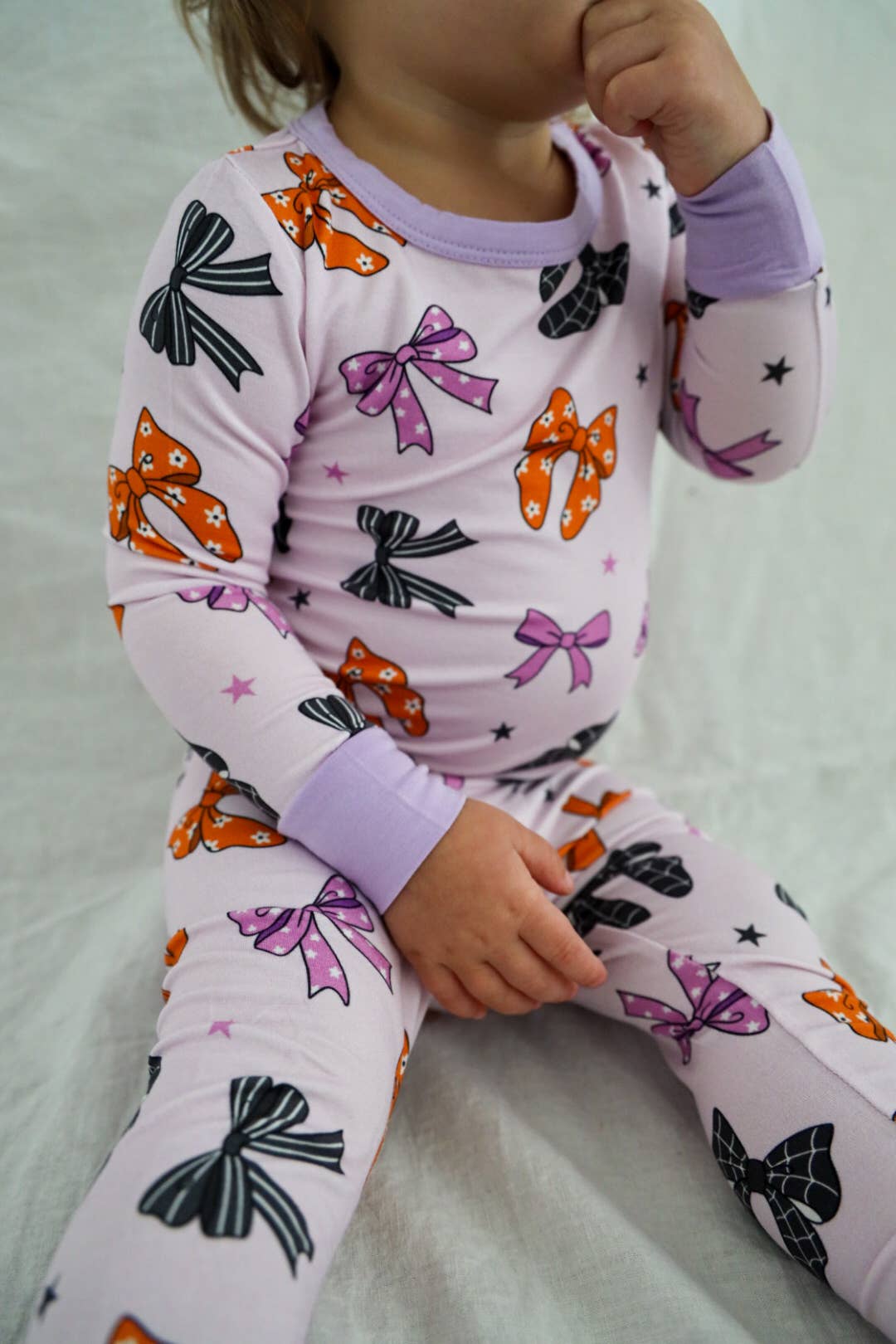A Baby Station - Vente Haut et bas de pyjama – enfant - Pyjama en bambou Halloween Now pour tout-petits