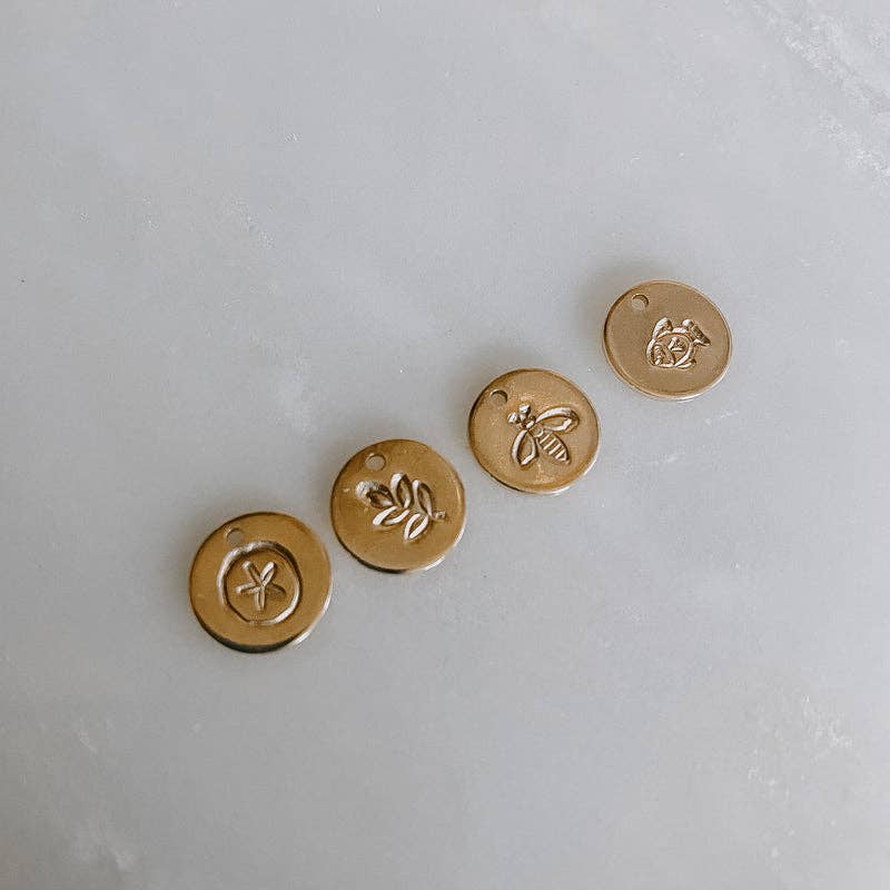 Derive Jewelry - Wholesale Pendant/Charm Necklace - Hand Stamped Mini Coin Necklace9