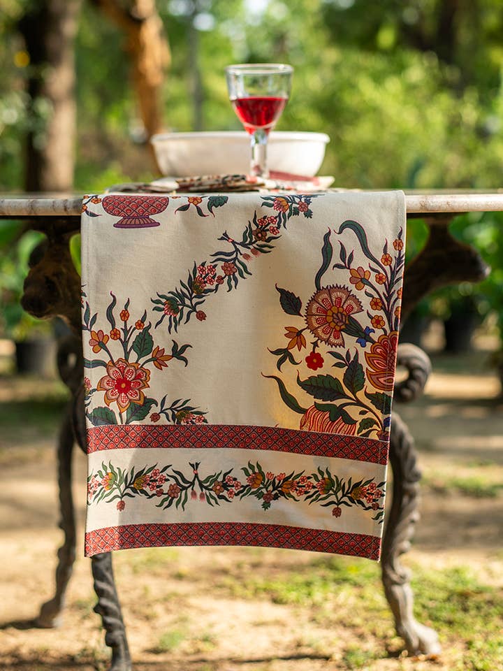 Garden Taupe Runner 13x60 for wholesale by Handprint