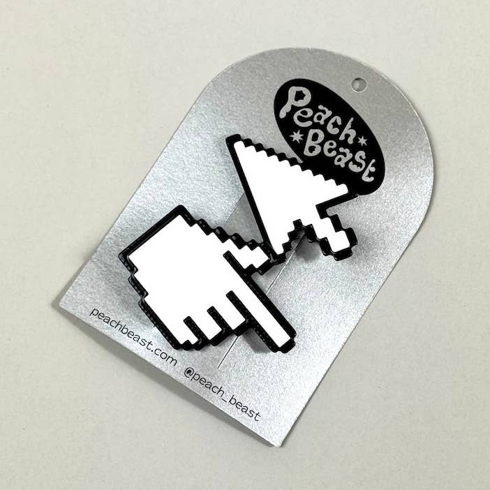 Y2K Hair Clip Set for wholesale by Peach Beast