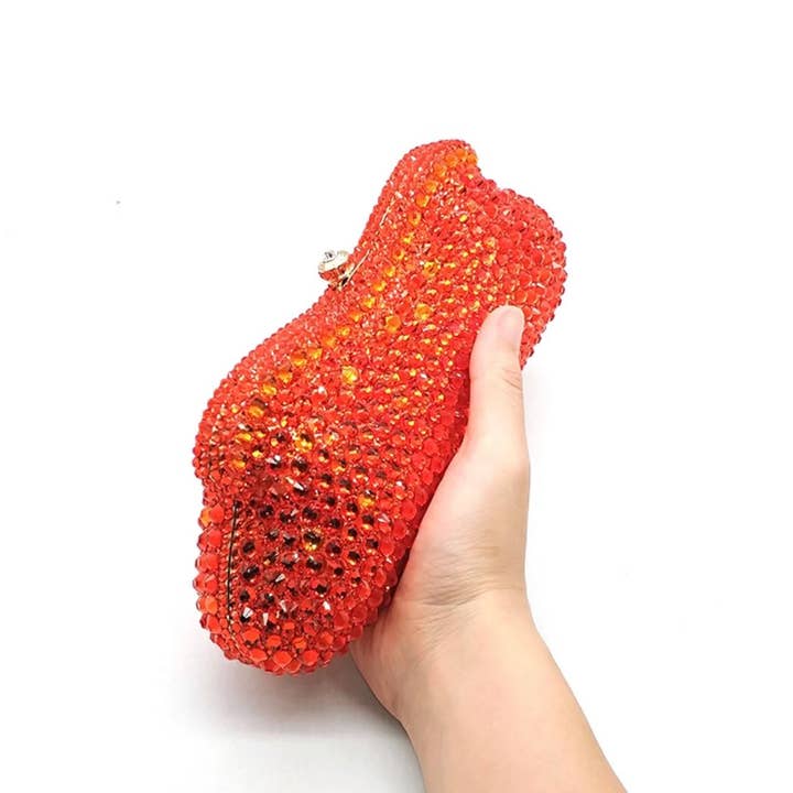 SIBYLLADELPHICA - Wholesale Clutch Bag - Women's - Spike Crystal-Embellished Clutch - "Donna Lucia"18