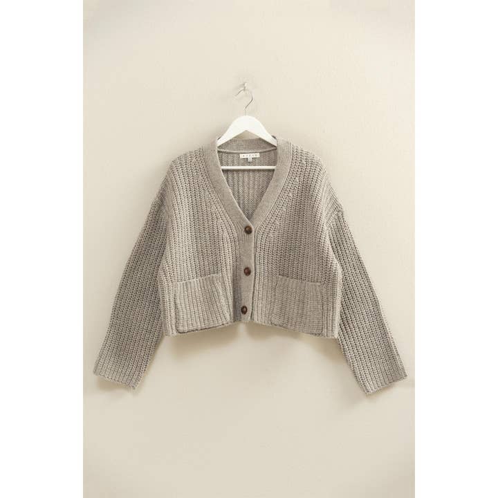 HYFVE - Wholesale Cardigan - Women's - Oversized Ribbed Sweater Cardigan3