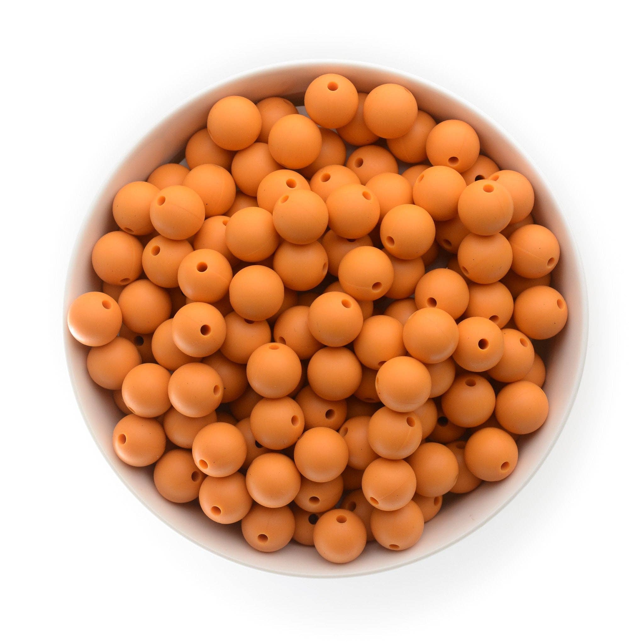 Cara & Co Silicone Craft Supply - Wholesale Beads - 12mm Round Silicone Beads0