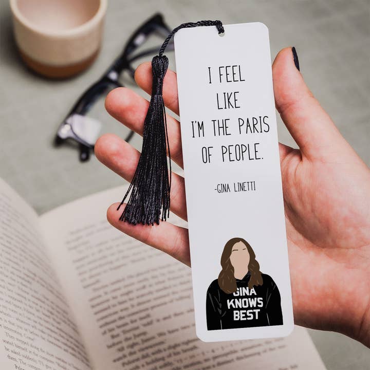 Gina Linetti "Paris der Menschen" Lesezeichen | Brooklyn Nine Nine für den Großhandel von Callisto Design House