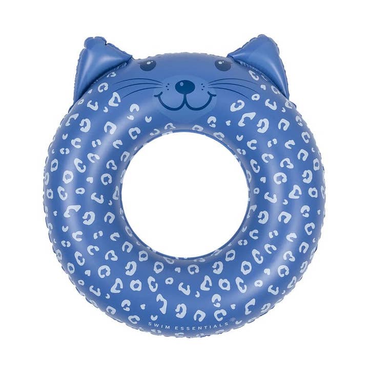 Swim Essentials | Leopard Blauwe Dierenzwemband Ø 55 cm for wholesale by Swim Essentials