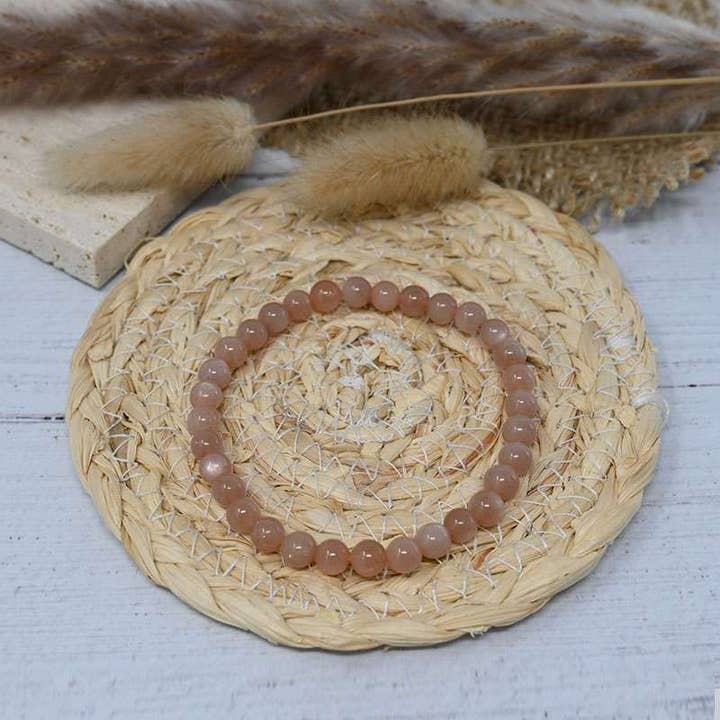 Irréversible - Wholesale Beaded Bracelet - Bracelet adulte ambre et pierre - Pierre de soleil1