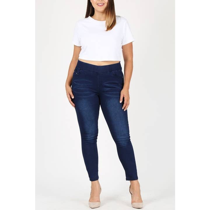 Plus Size High Waist Solid Jeggings Pants and other Purchase Wholesale plus size jeans 3xl. Free Returns & Net 60 Terms on Faire trending on Faire.