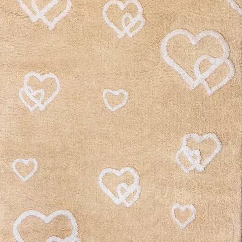 Matta Corazones Beige för wholesale av Aratextil