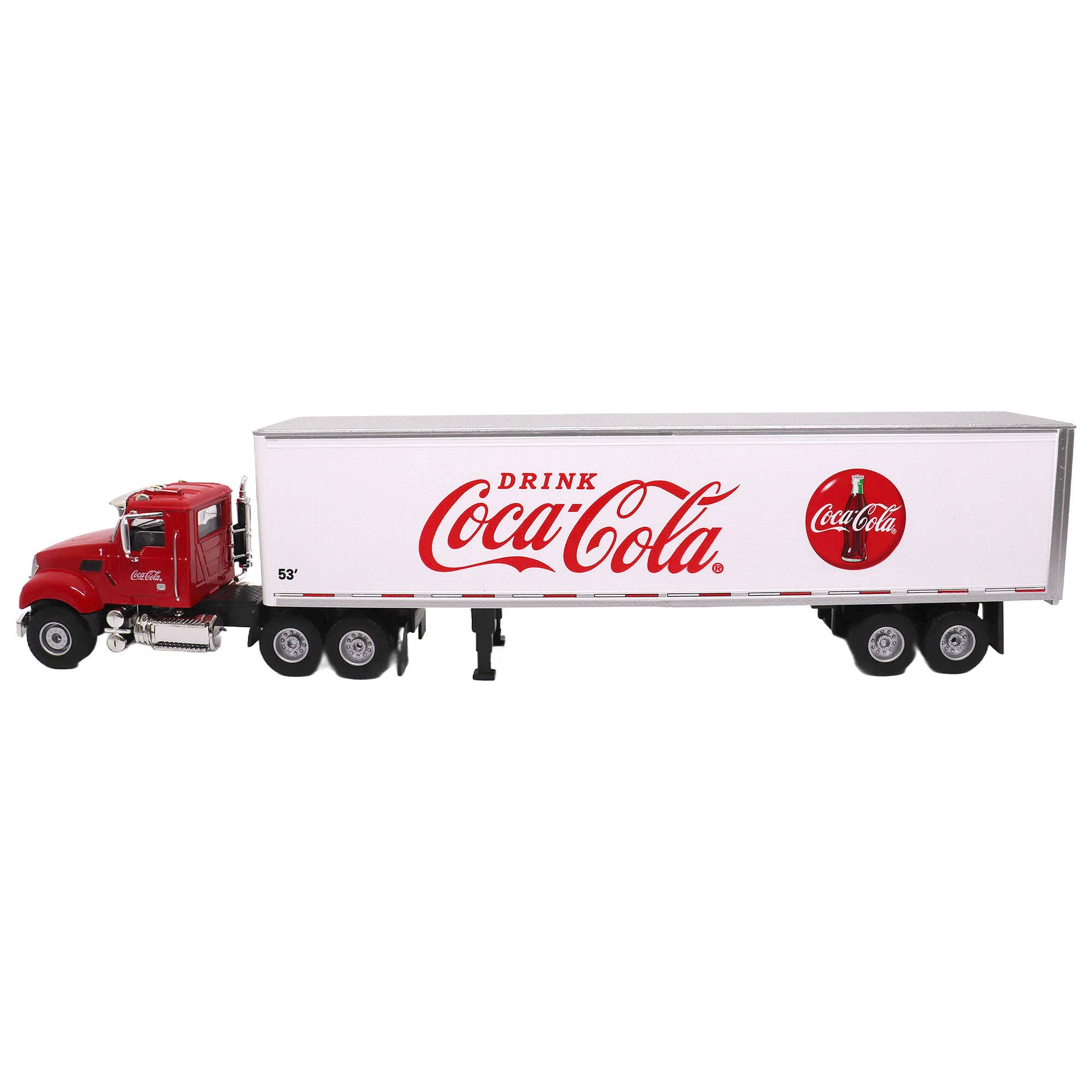 Motor City Classics, Inc. - Wholesale Decorative Tabletop Object - 1:50 Scale Coca-Cola 53' Tractor Trailer Diecast Model12