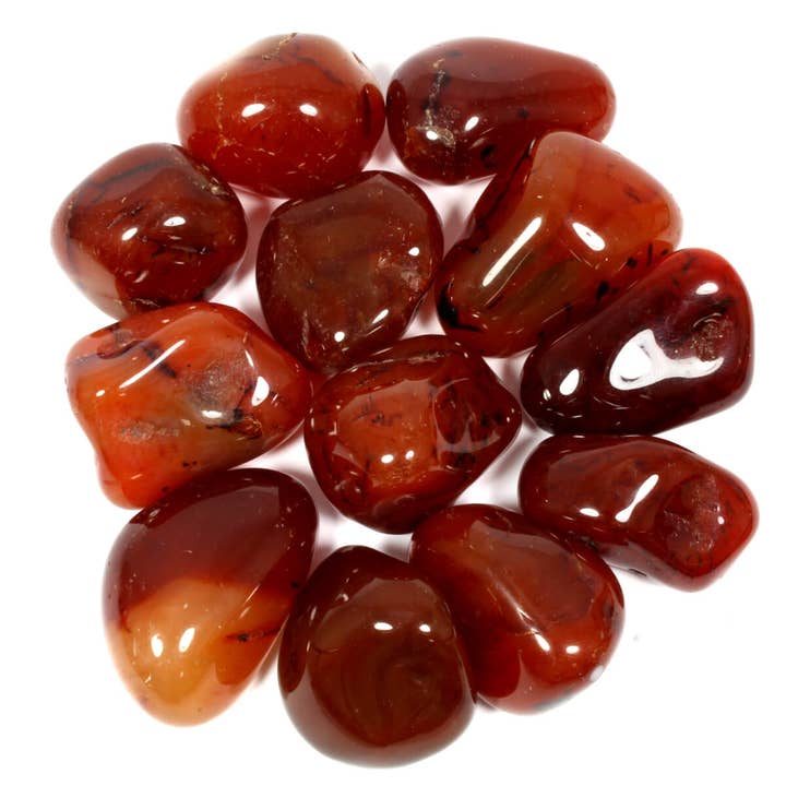 The Psychic Tree – wholesale Spiritual stone/crystal – Carnelian Polished Tumblestone Healing Crystals