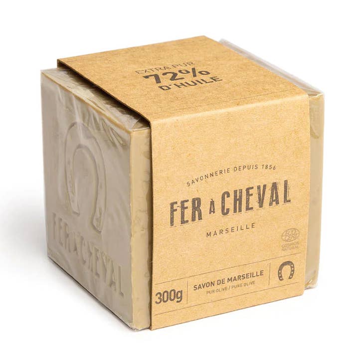 Fer à Cheval - Wholesale Bar Soap - Pure Olive Marseille Cube Soap 300g0