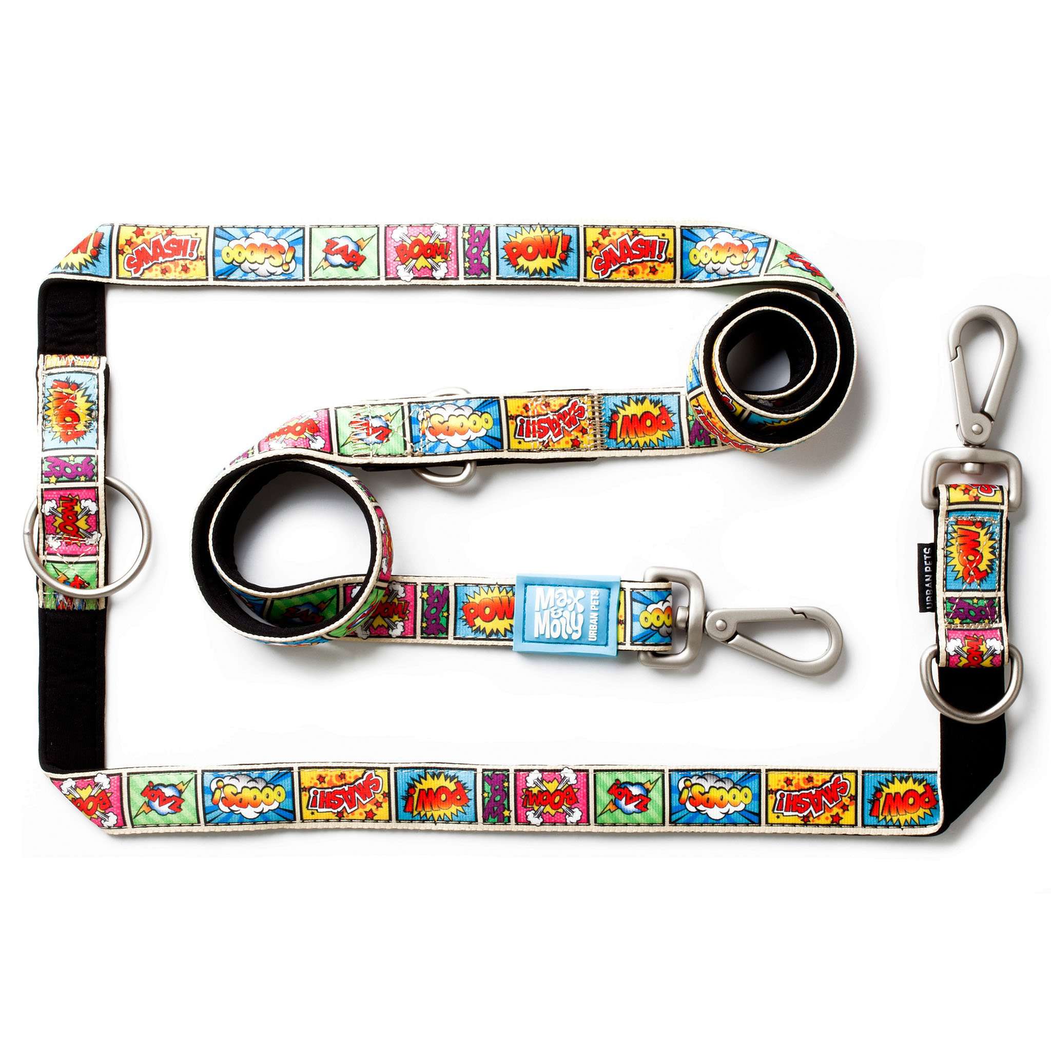Max & Molly - Wholesale Pet Leash - Dog - Dog Multi-Function Leash - Comic0