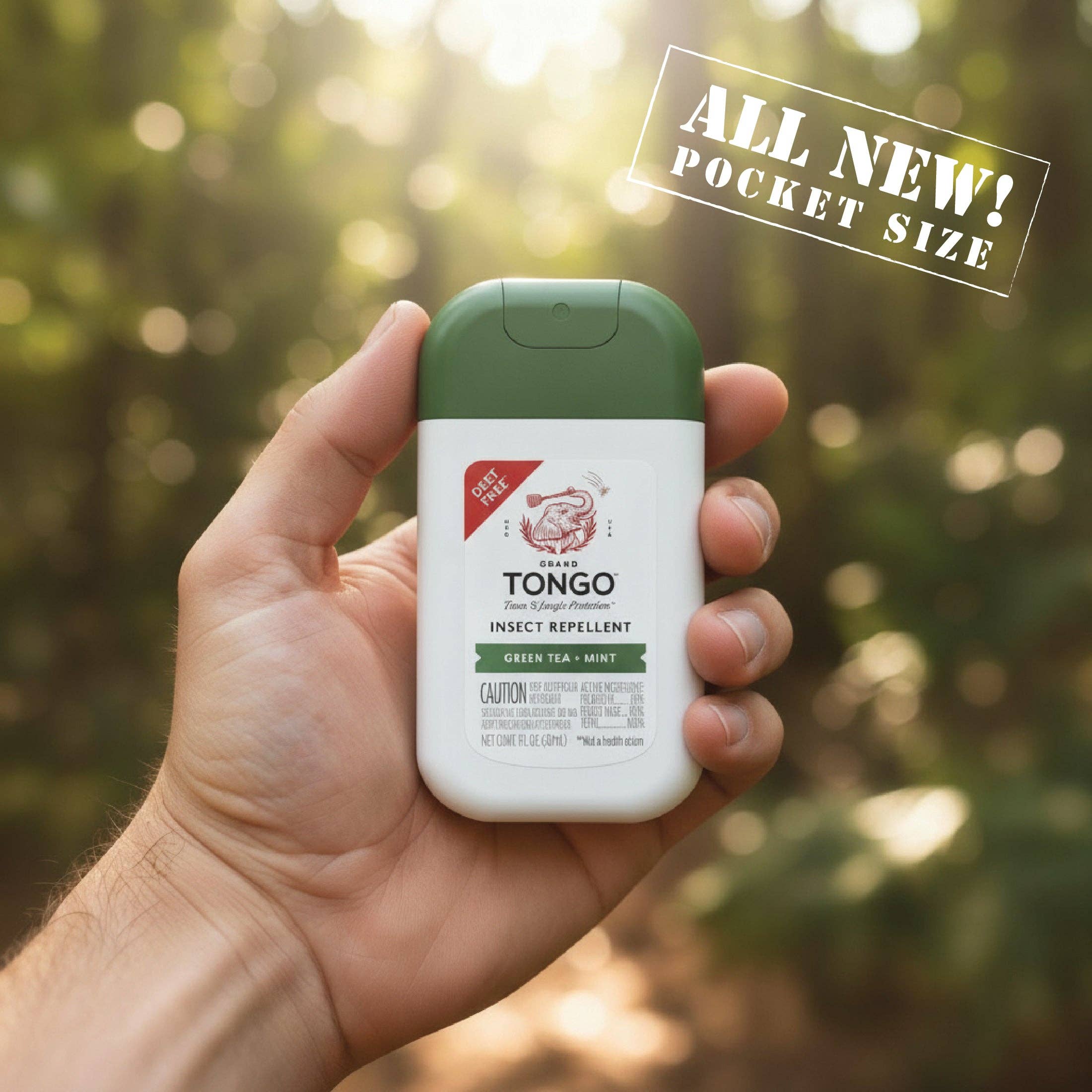 Grand Tongo - Wholesale Insect Repellent - Green Tea + Mint Insect Repellent - Pocket Spray - 1 pack2