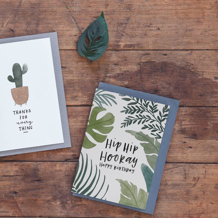 In the Daylight - Wholesale Birthday card - Birthday Ferns Greeting Card2