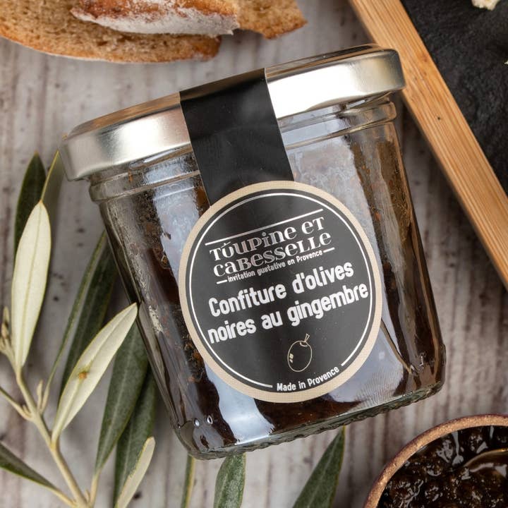 Toupine et Cabesselle - Wholesale Jam/Jelly - Black olive jam with ginger0