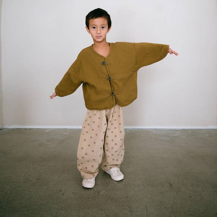 Quilted Jacket - Olive for wholesale by Rivi & Kin