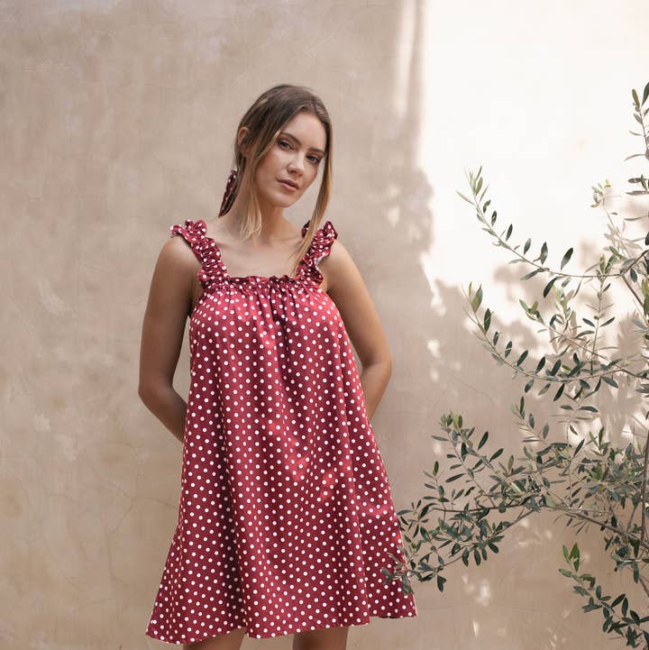 Me+Lia - Wholesale Dress - Women's - Mila Daydream Dress - Cerise1