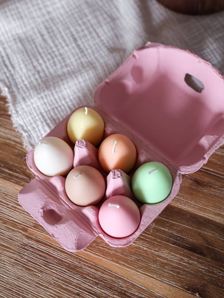 Set di uova di Pasqua Easter Glow per la vendita all'ingrosso da parte di Niki Candle
