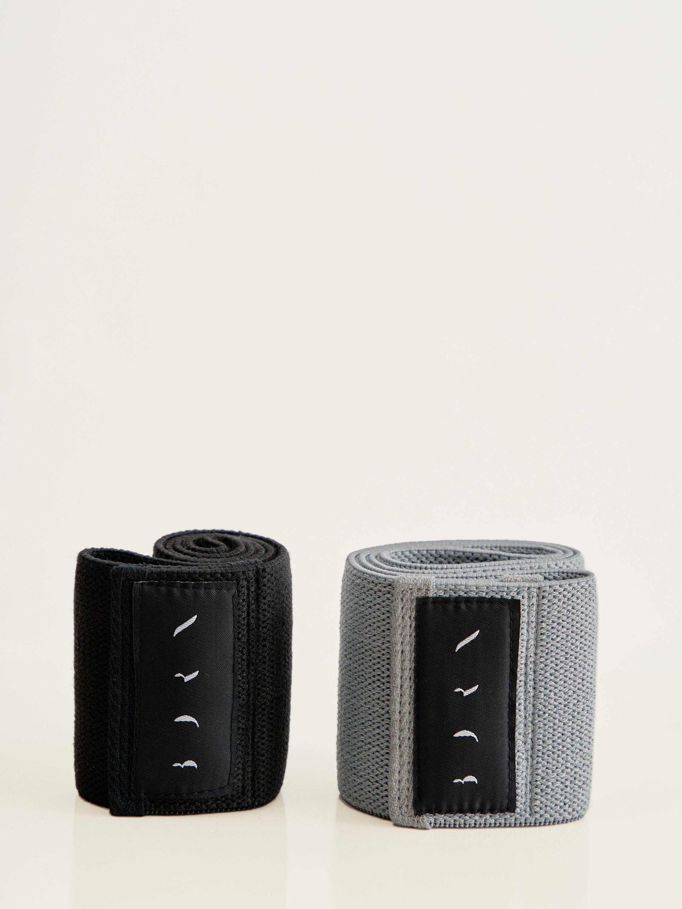 Born Living Yoga - Wholesale Yoga Strap/Band - Resistance Bands Set Black & Medium Grey