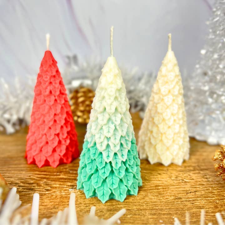 Velarosa Studio LLC - Wholesale Pillar Candle - Fir Tree Christmas Candle5