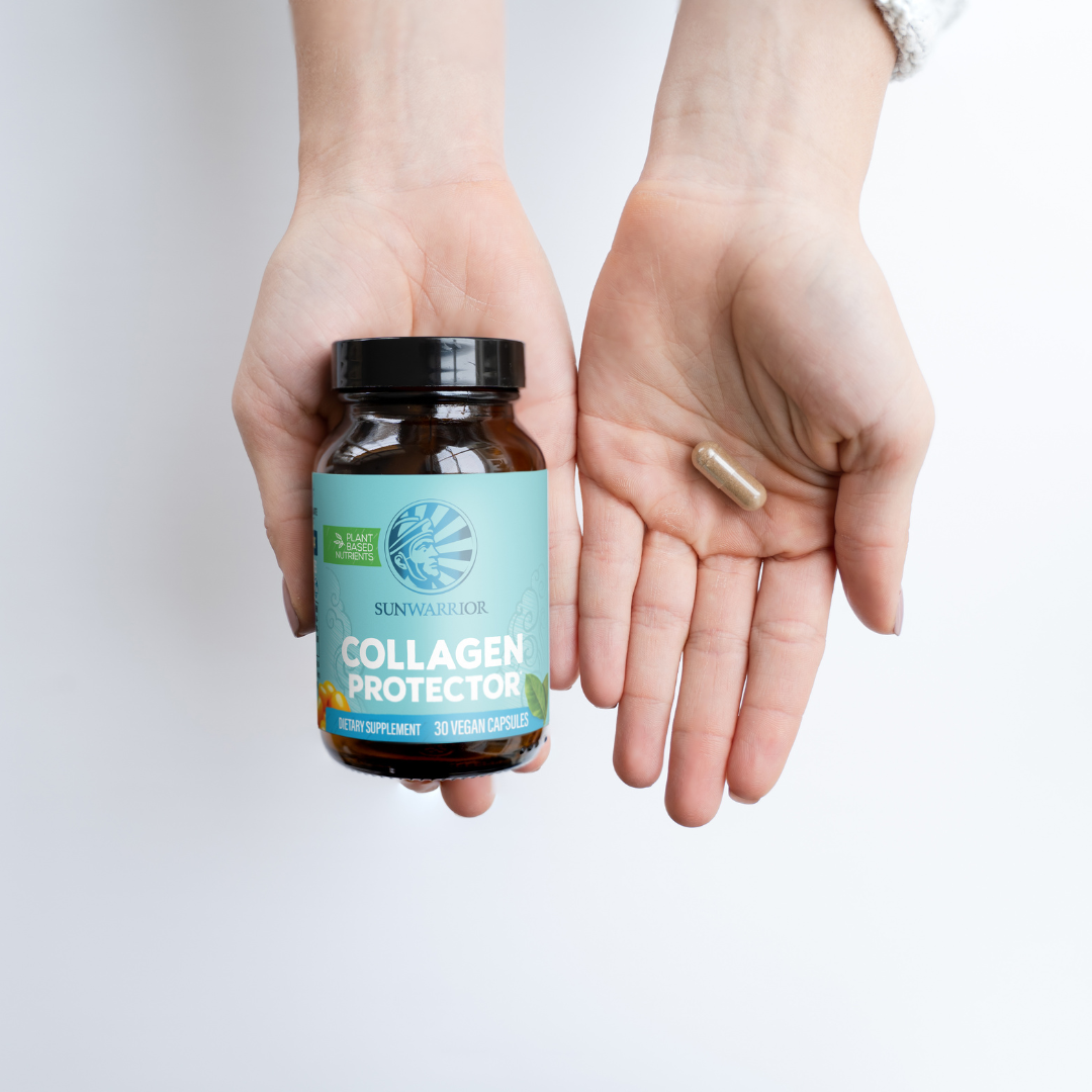 Sunwarrior - Wholesale Oral Supplement/Vitamin - Protector Plant-Based Collagen Capsules - Vegan, Soy-Free4