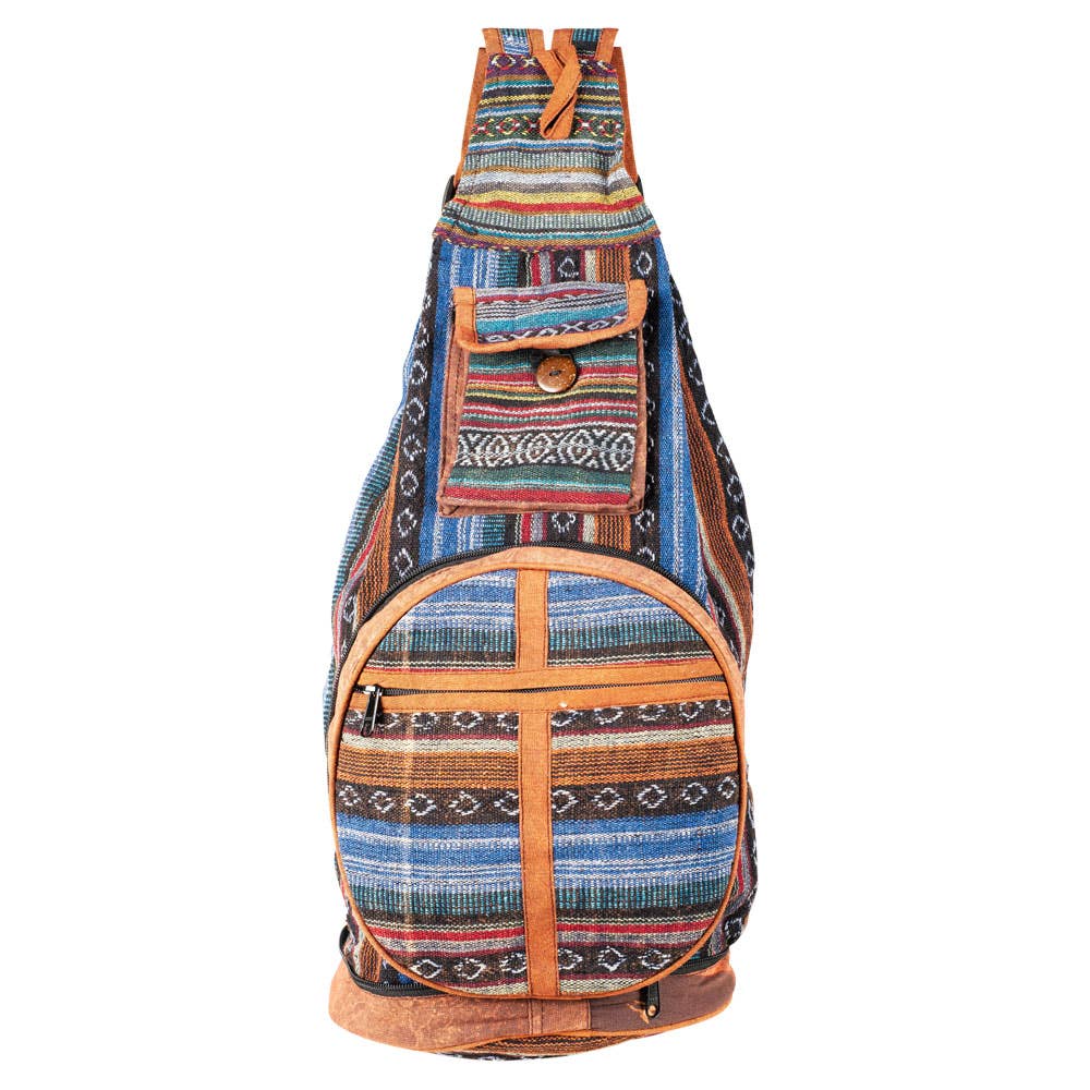 Benjamin International – wholesale Backpack – Unisex – Stonewashed Convertible Backpack3