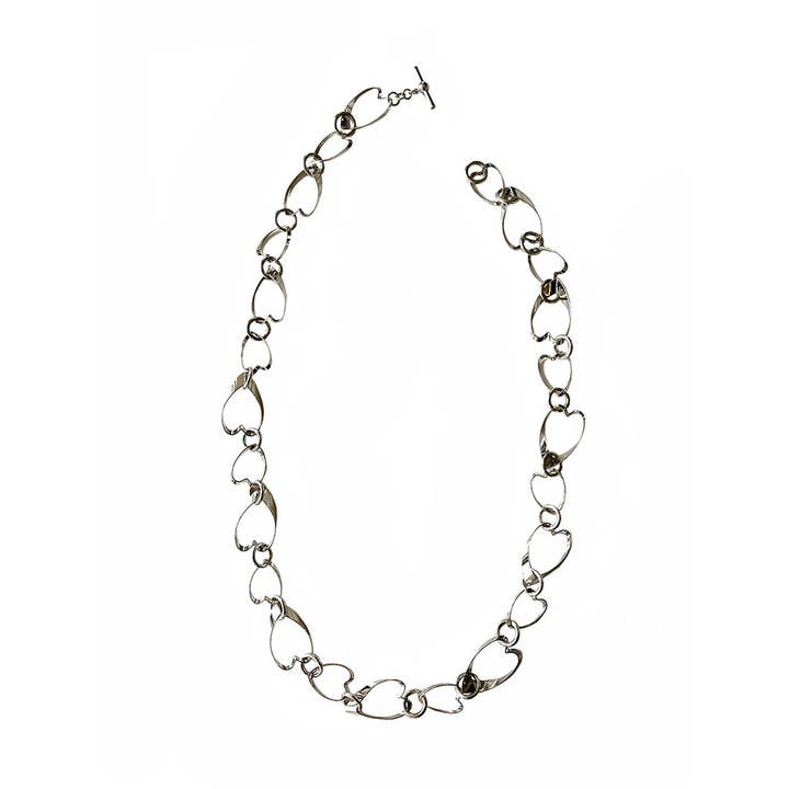 Oval Heart Slice Necklace for wholesale by Erica Zap Designs