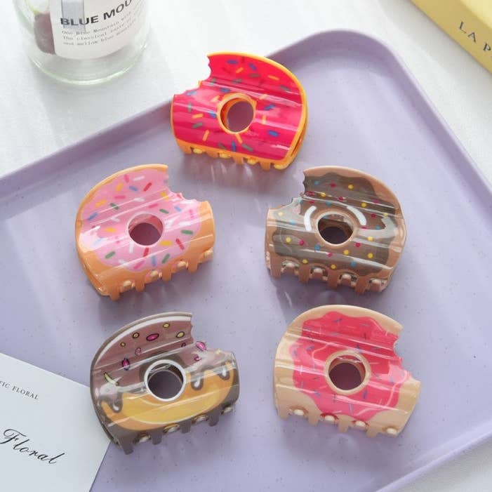 Donut Print Søde Hårspænder for engroshandel hos Ekartini