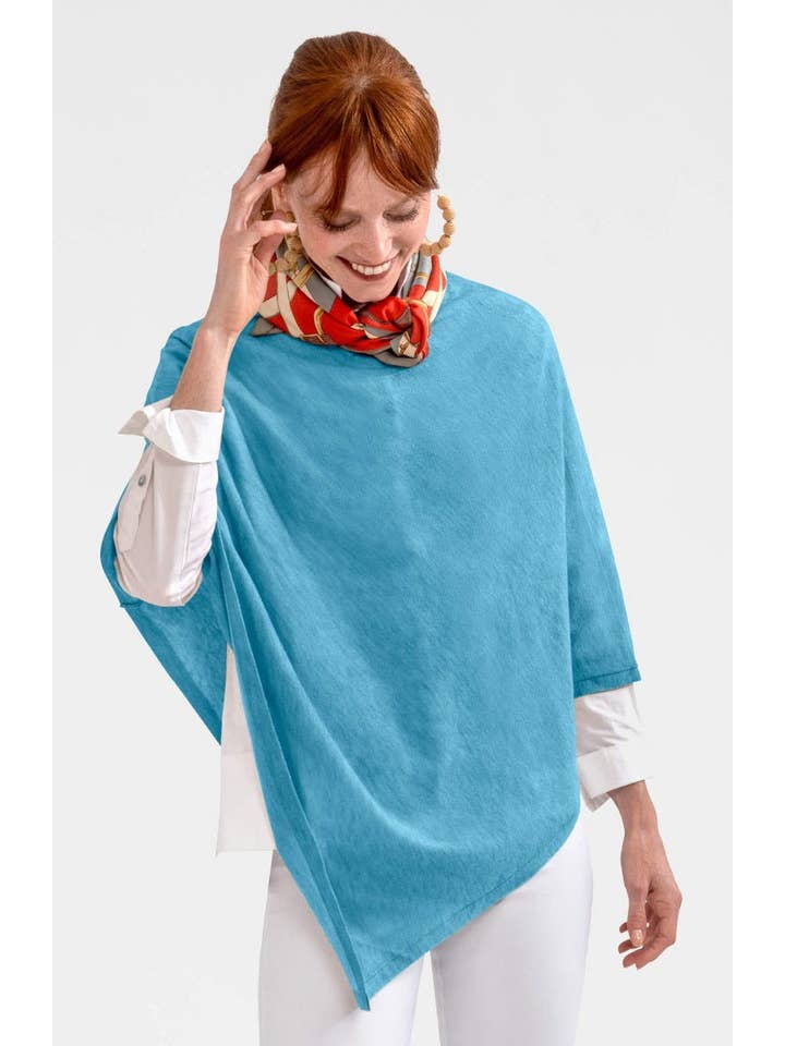 Gretchen Scott LLC - Wholesale Poncho – Women's - Cashmere-Like Poncho40