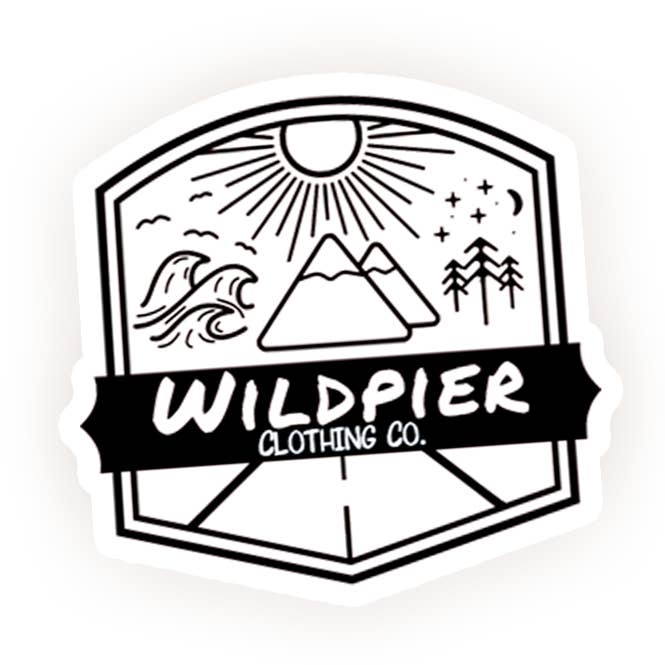 (2) Original Stickers for wholesale by The WildPier