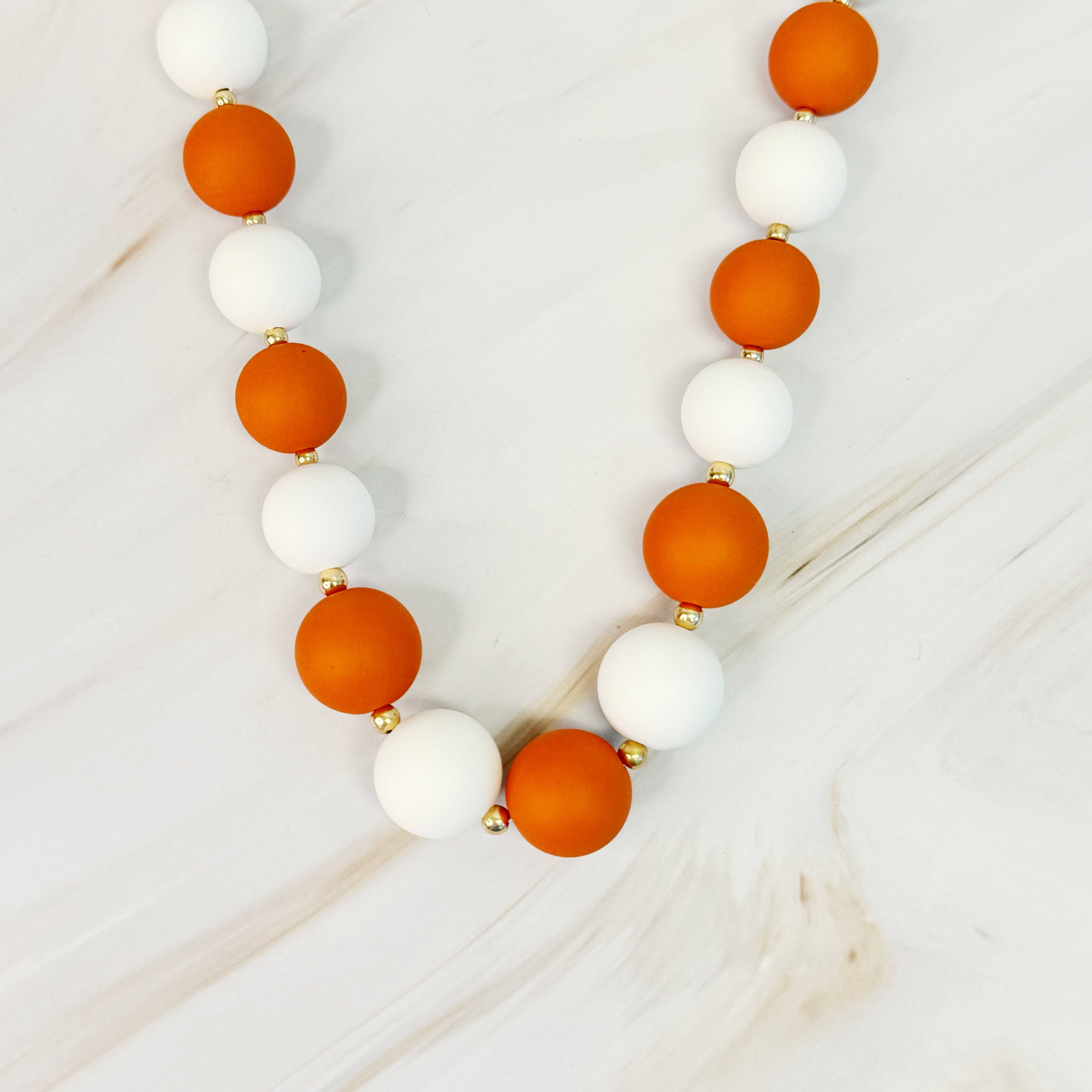 Ellison+Young - Wholesale Beaded/Pearl Necklace - Champion Of The Game Ball Bead Necklace12