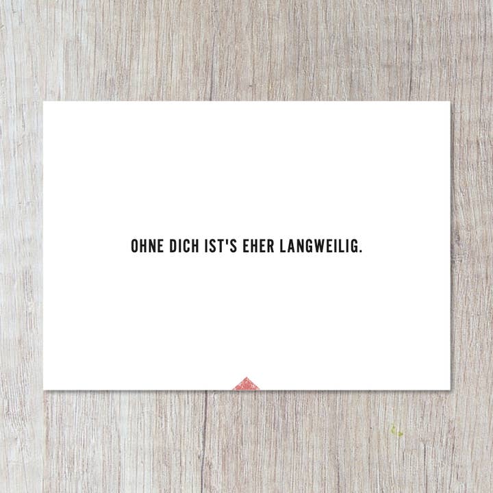 C'est plutôt ennuyeux sans toi. pour la vente par Momokin