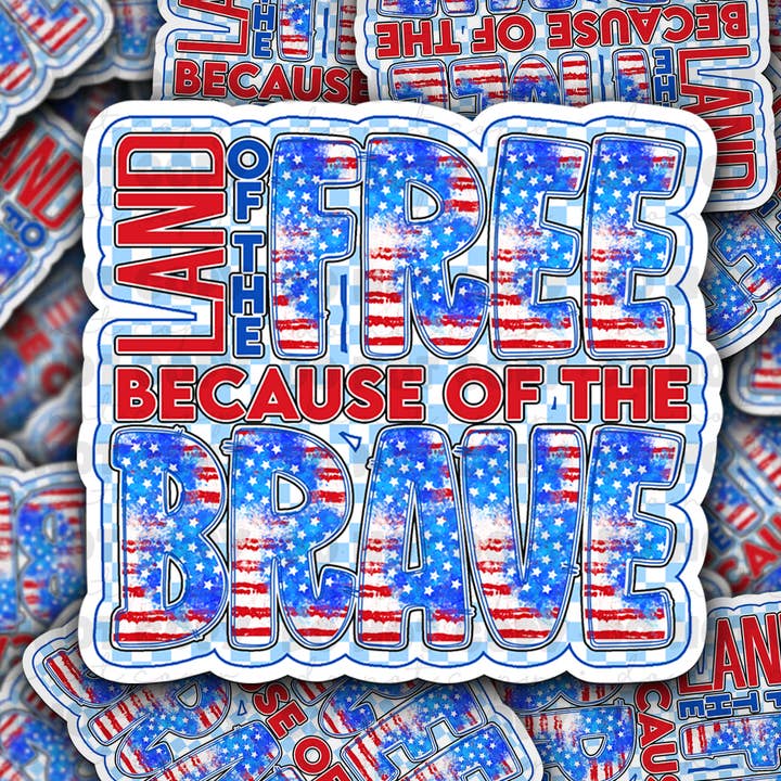 DC 973 Terra dei liberi Adesivo sagomato Tempi di lavorazione 3-5 giorni lavorativi per la vendita all'ingrosso da parte di It's Transfer Time