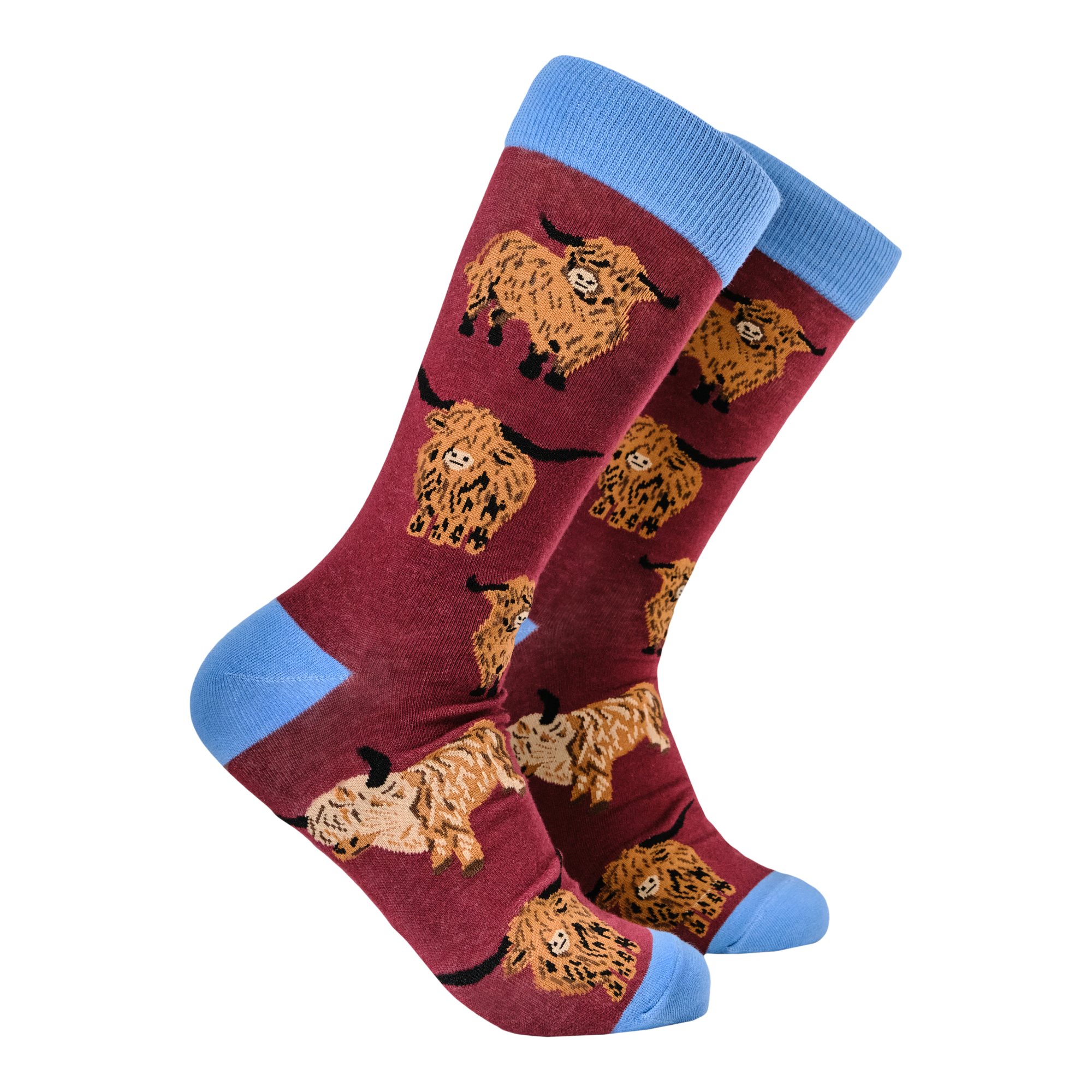 Socktopus - Wholesale Sokken - Uniseks - Highland Cow Socks - Och Aye the Moo!6