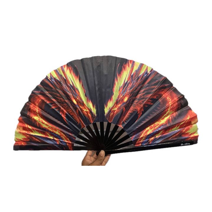 DOUBLE DRAGON clack fan for wholesale by BlockParty