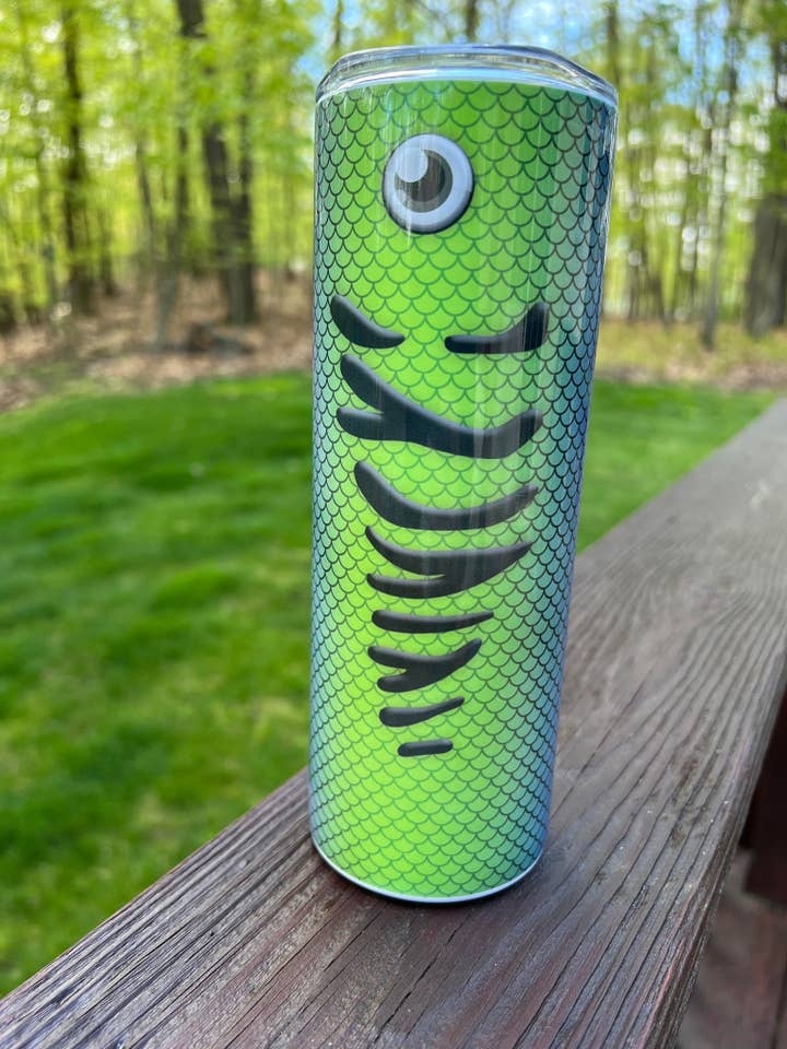 Fishing Lure 20oz Skinny Tumbler for wholesale by Frugal Fashionista By Toni