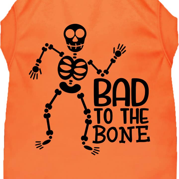 Bad to the Bone Pet Shirt for wholesale by As You Wish Apparel