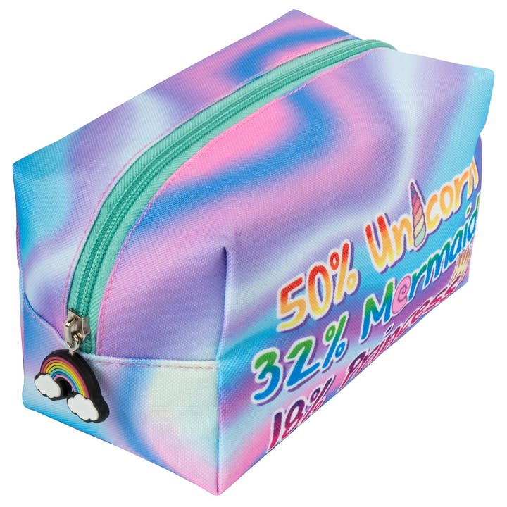 Estuche para lápices y maquillaje con forma de princesa sirena con forma de unicornio para venta al por mayor de Fringoo Group Ltd