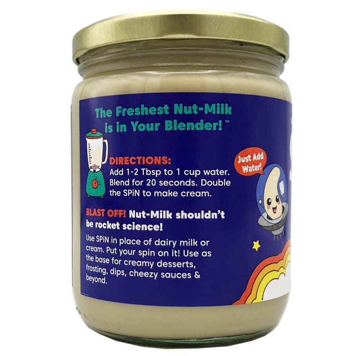 Wilderness Poets - Vente Boisson végétale - SpIN : crème de noix de cajou et concentré de lait biologiques2