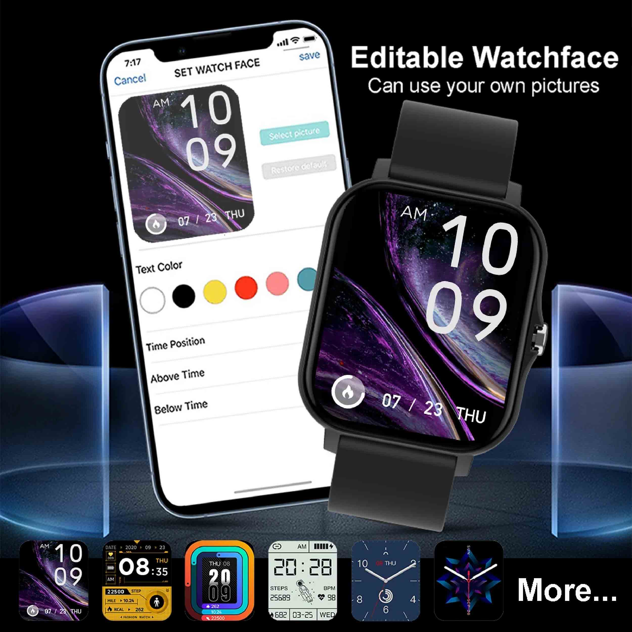 GulleeGadgets - Wholesale Wrist Watch - Unisex - Adults Unisex Smart Watch - Assorted5