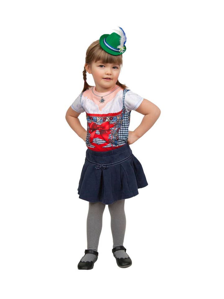 European Heritage Gifts - Wholesale Costume - Women's - Oktoberfest Costume Mini Green Bavarian Hat